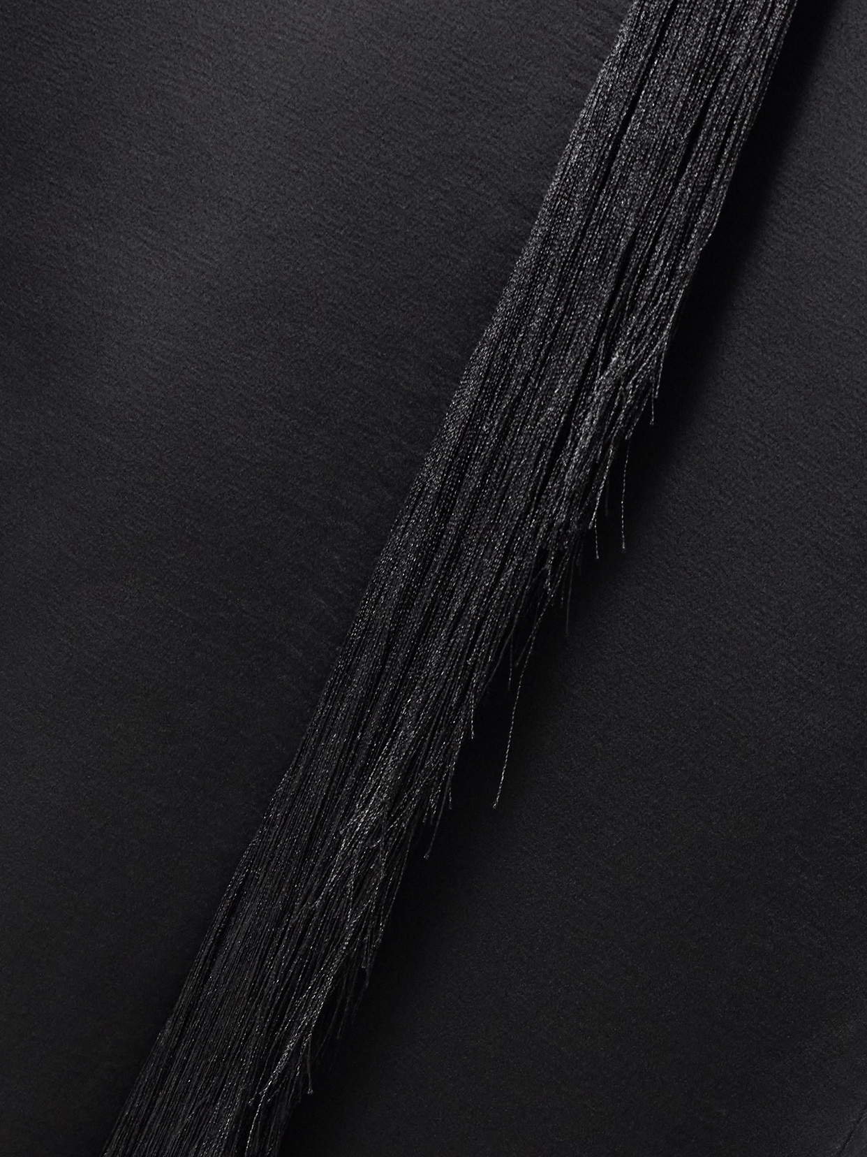 Sharon Wauchob Kara Double-breasted Duchesse-satin Jacket In Black