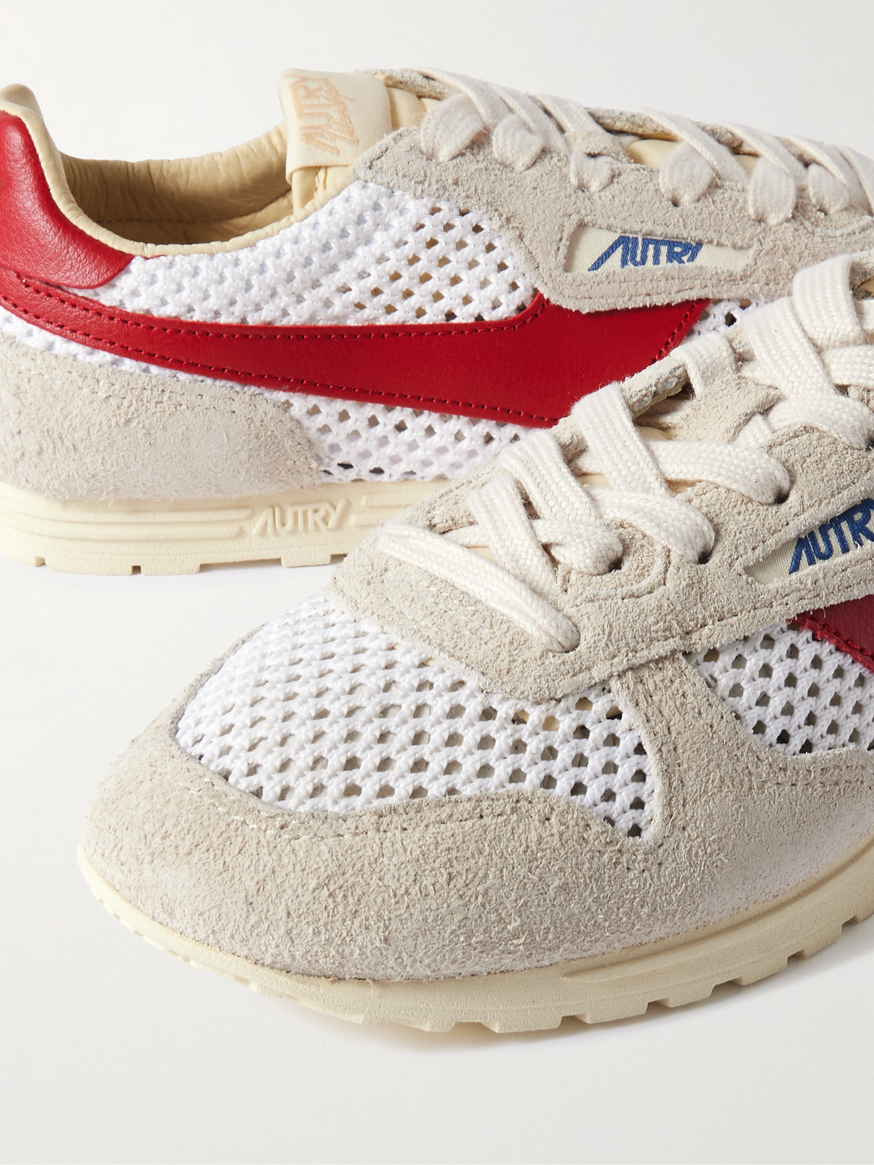 Windspin Brushed- Suede, Open-Knit And Sneakers