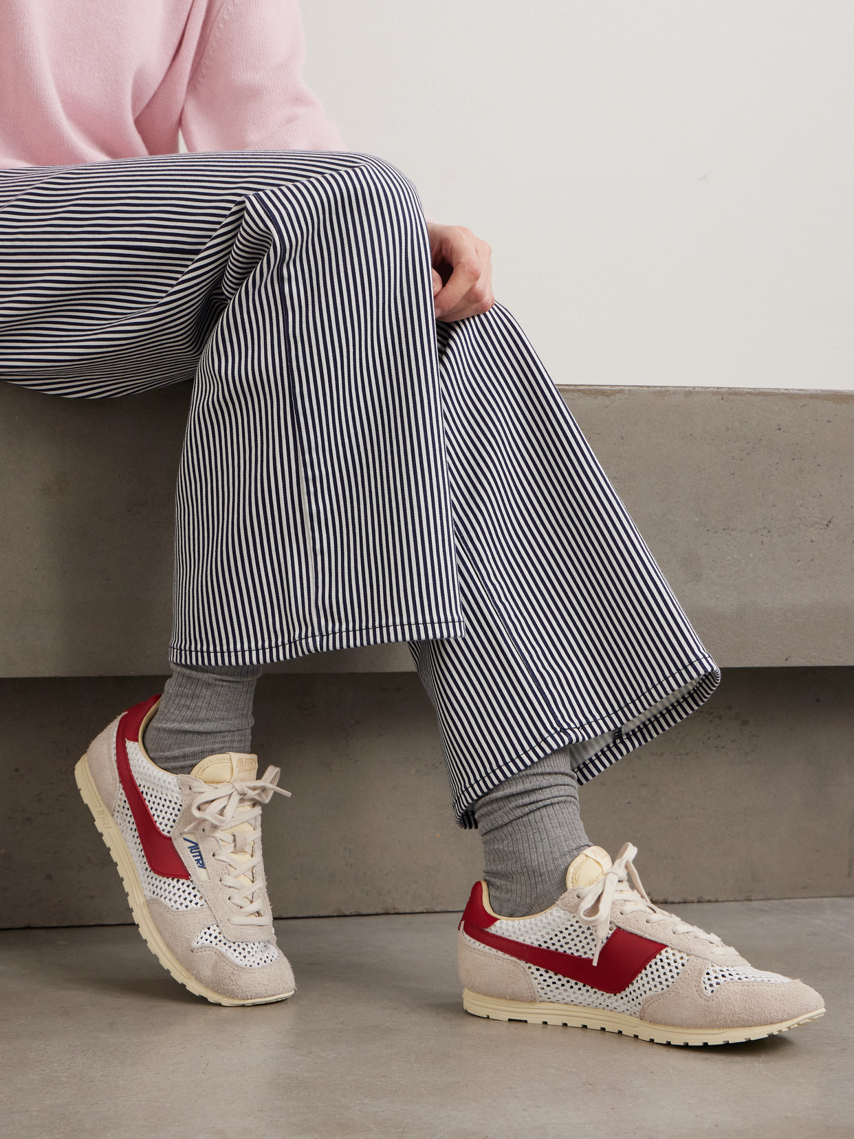 Windspin Brushed- Suede, Open-Knit And Sneakers