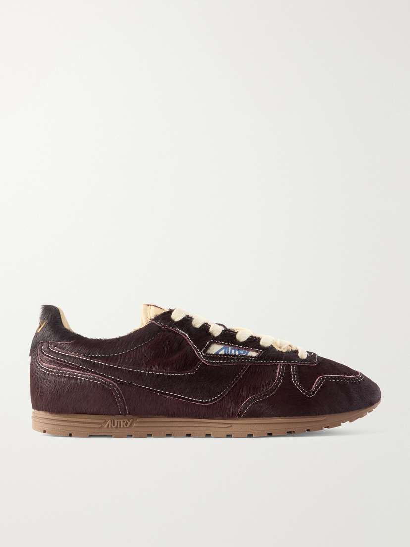 Autry Windspin Calf Hair Sneakers