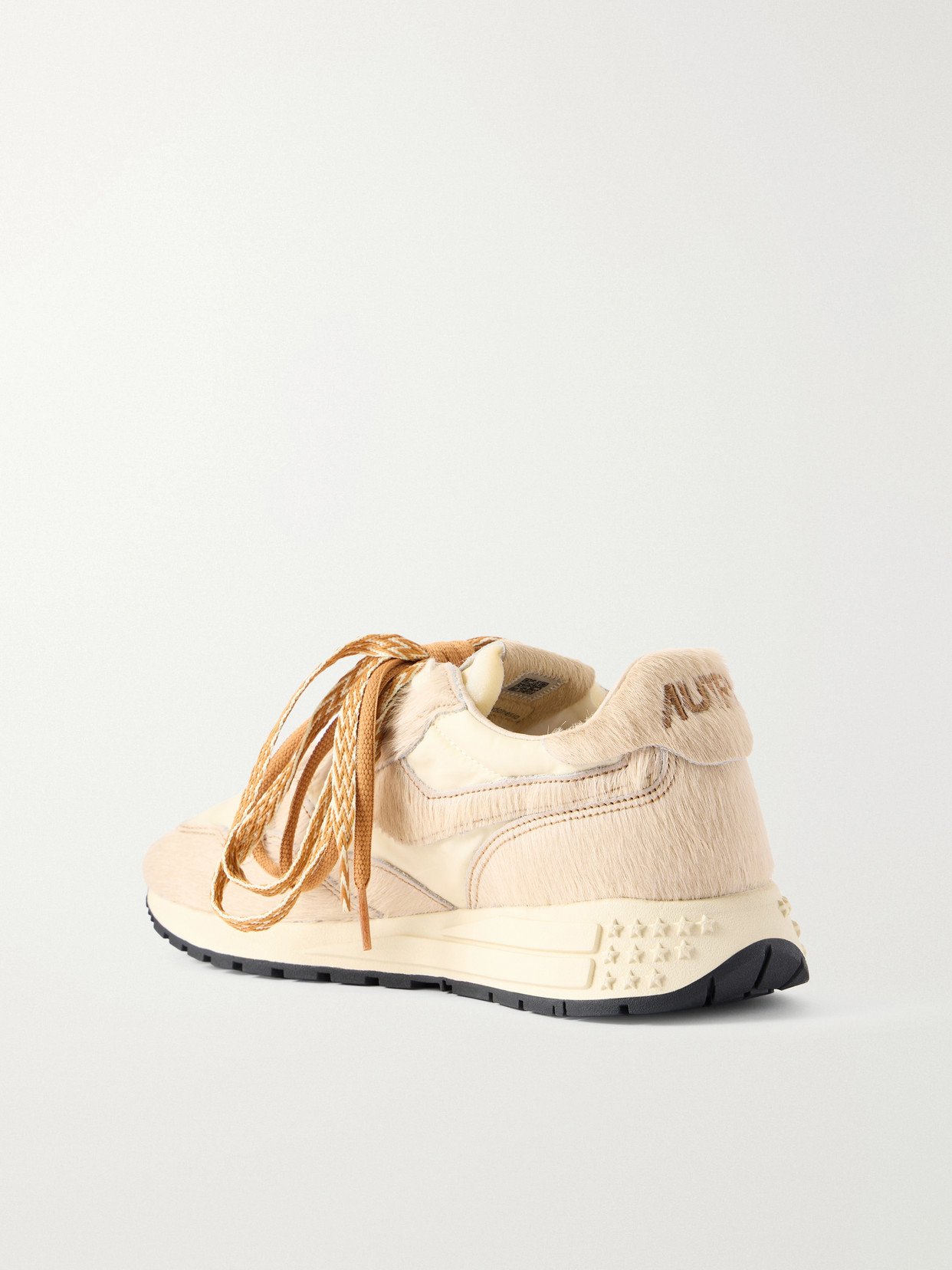 Reelwind Leather-Trimmed Suede And Sneakers