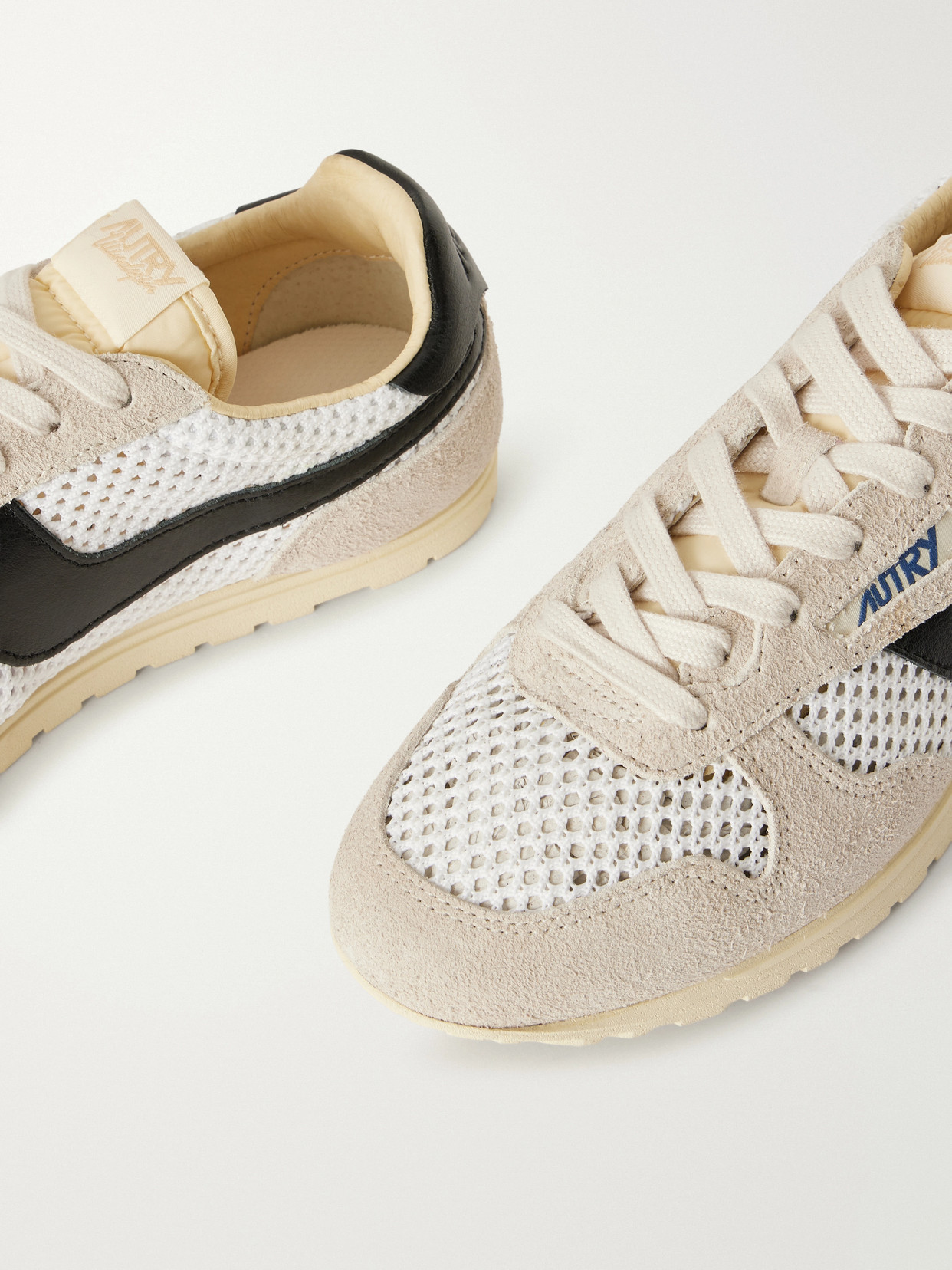 Autry Windspin Mesh Low-top Sneakers In Neutral