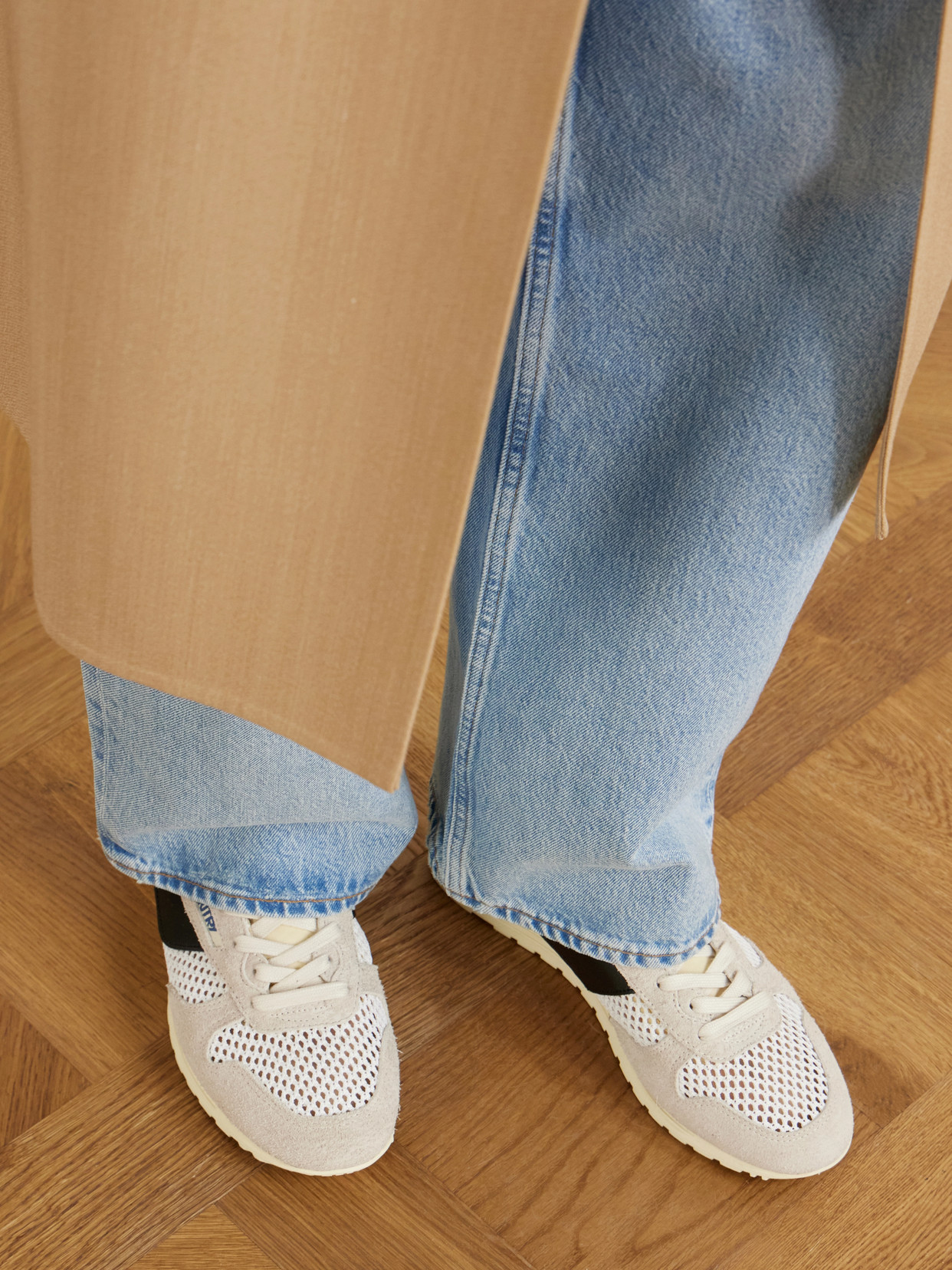 Autry Windspin Mesh Low-top Sneakers In Neutral