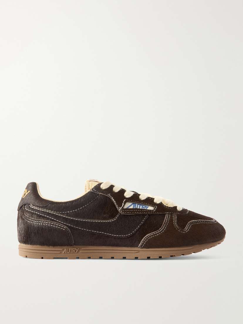 Autry Windspin Calf Hair Sneakers