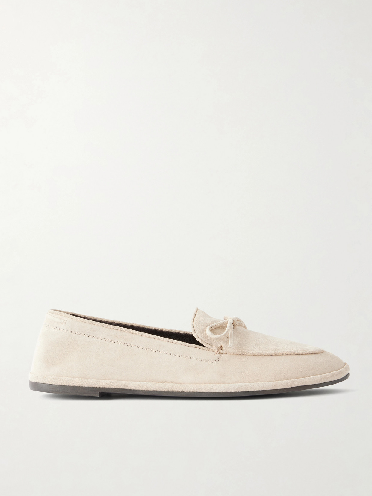 Emme Parsons Parker Suede Loafers In Neutral