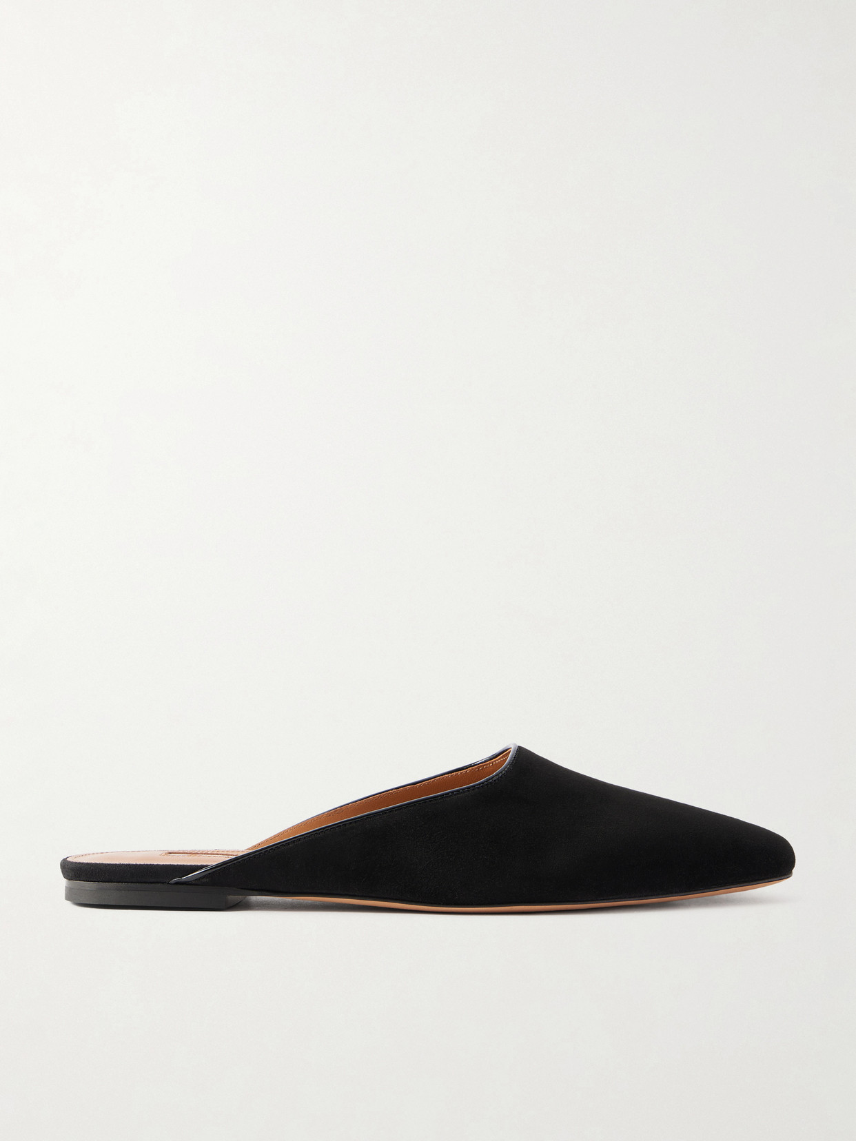 Suede Mules