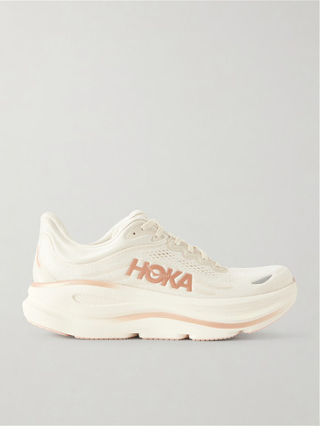 HOKA ONE ONE Bondi 9 rubber-trimmed mesh sneakers