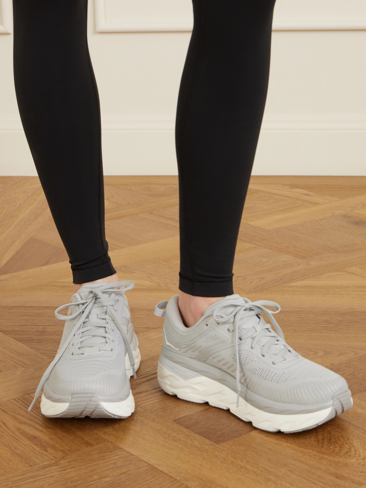 Hoka - Bondi 7 Rubber-Trimmed Sneakers