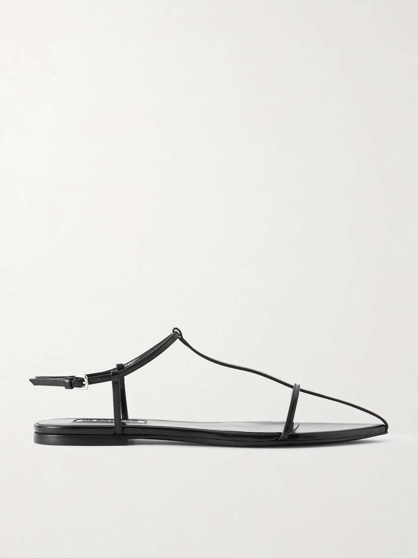Jil Sander Leather Point-toe Sandals