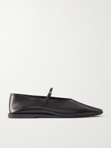 Jil Sander Leather Mary Jane ballet flats