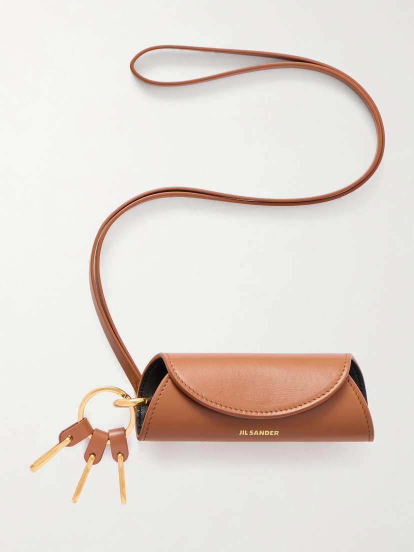 Jil Sander Leather Keychain
