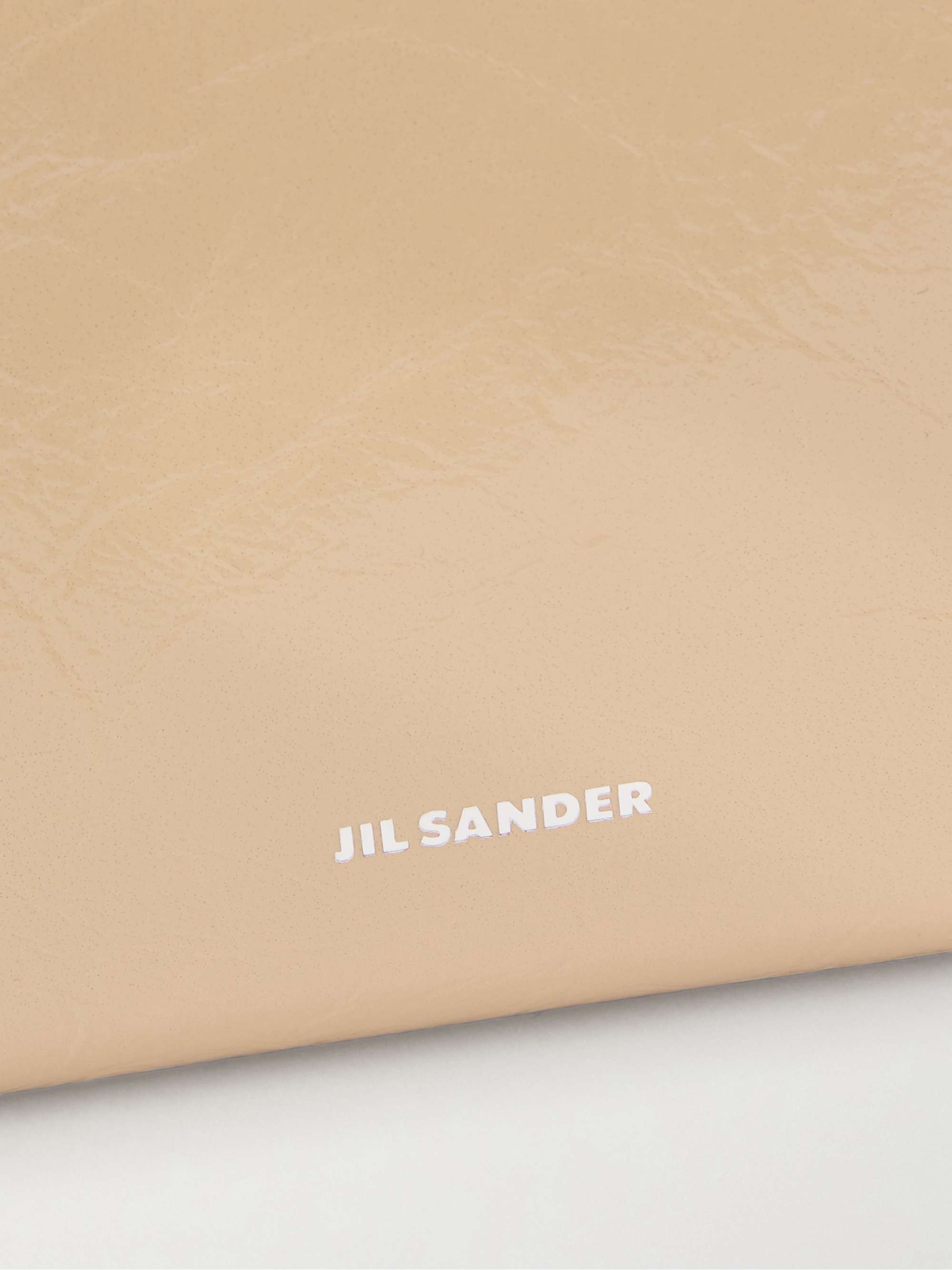 JIL SANDER Goji Pillow small crinkled-leather shoulder bag | NET-A