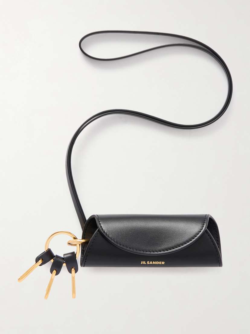 Jil Sander Leather Keychain