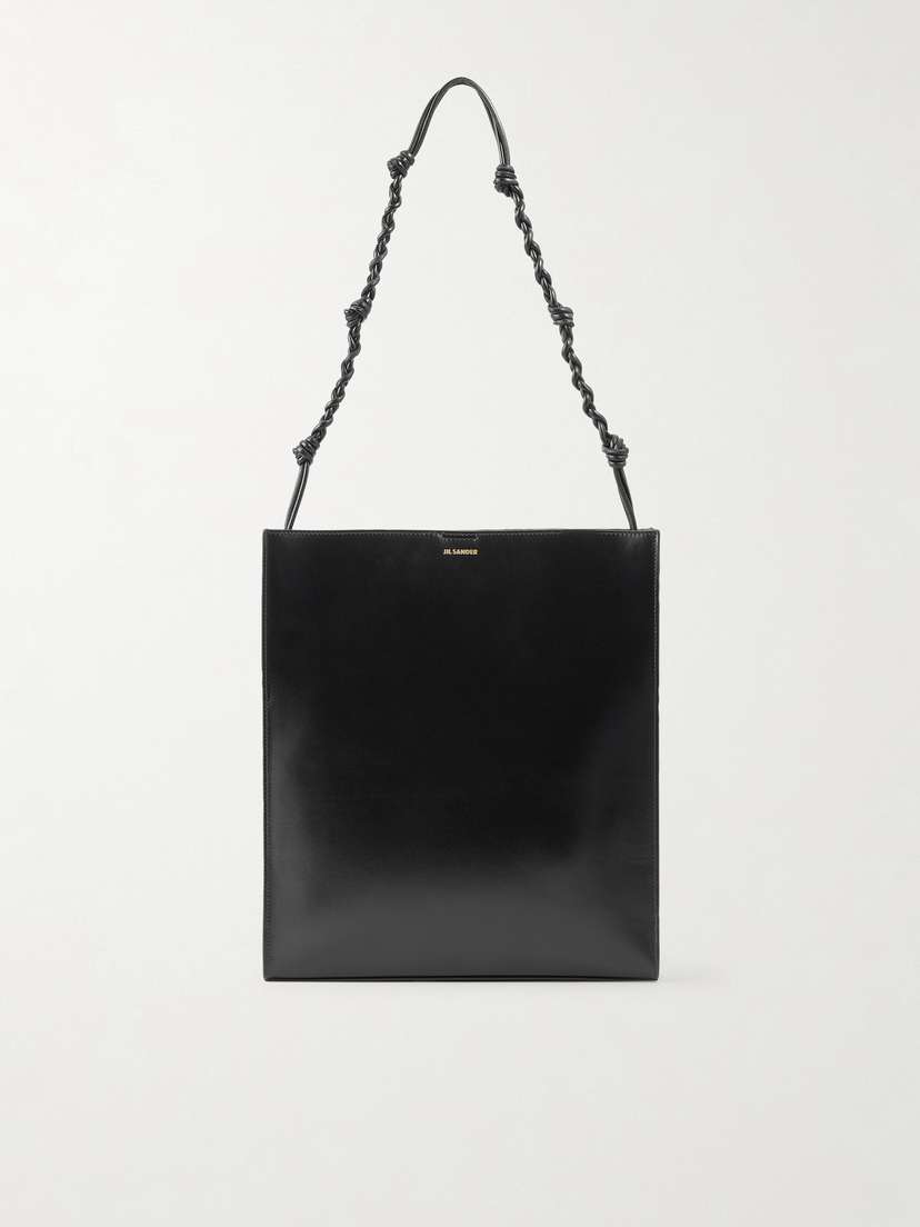 Jil Sander Tangle Leather Shoulder Bag
