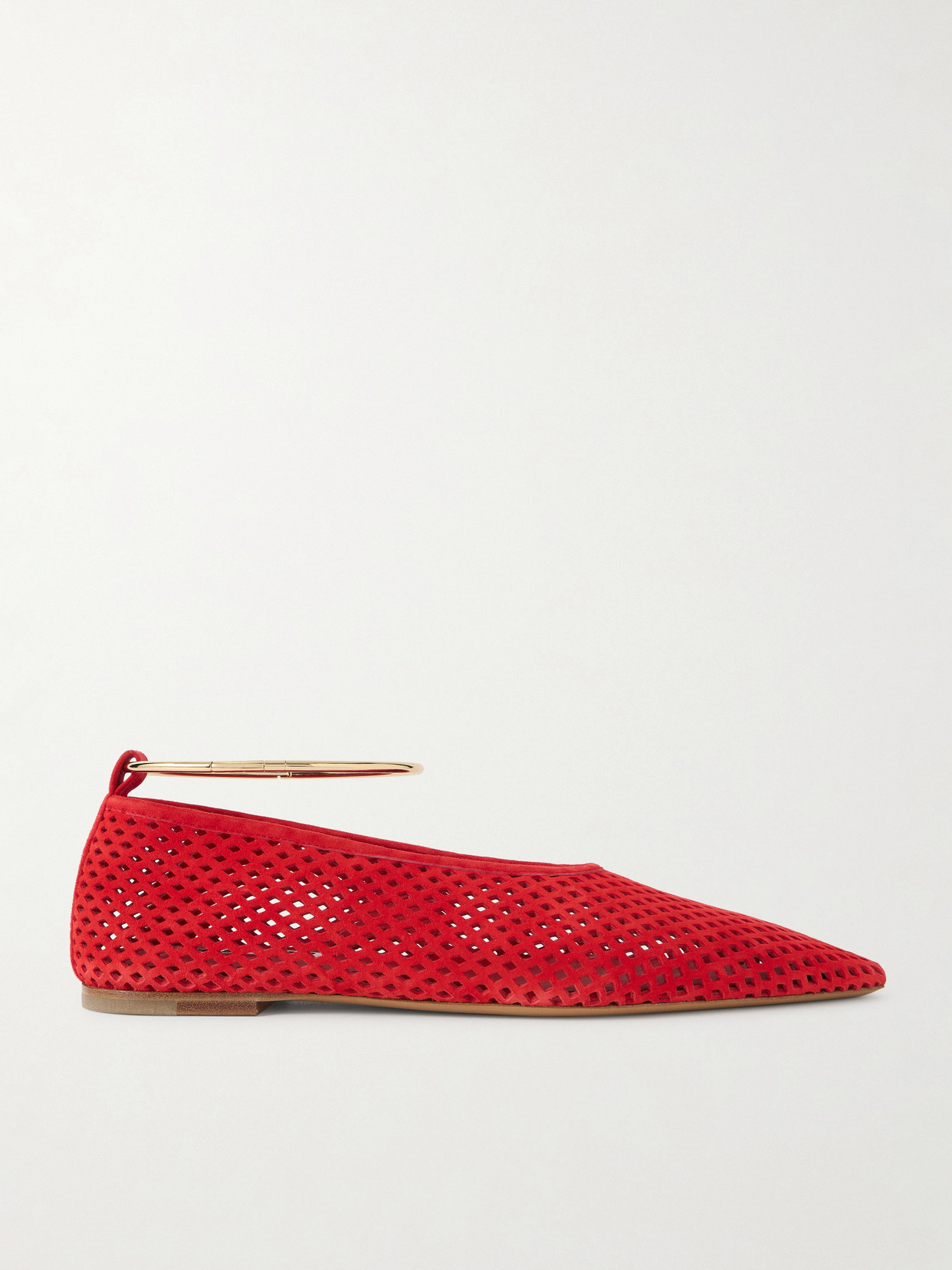 Laser-Cut Ballet Flats