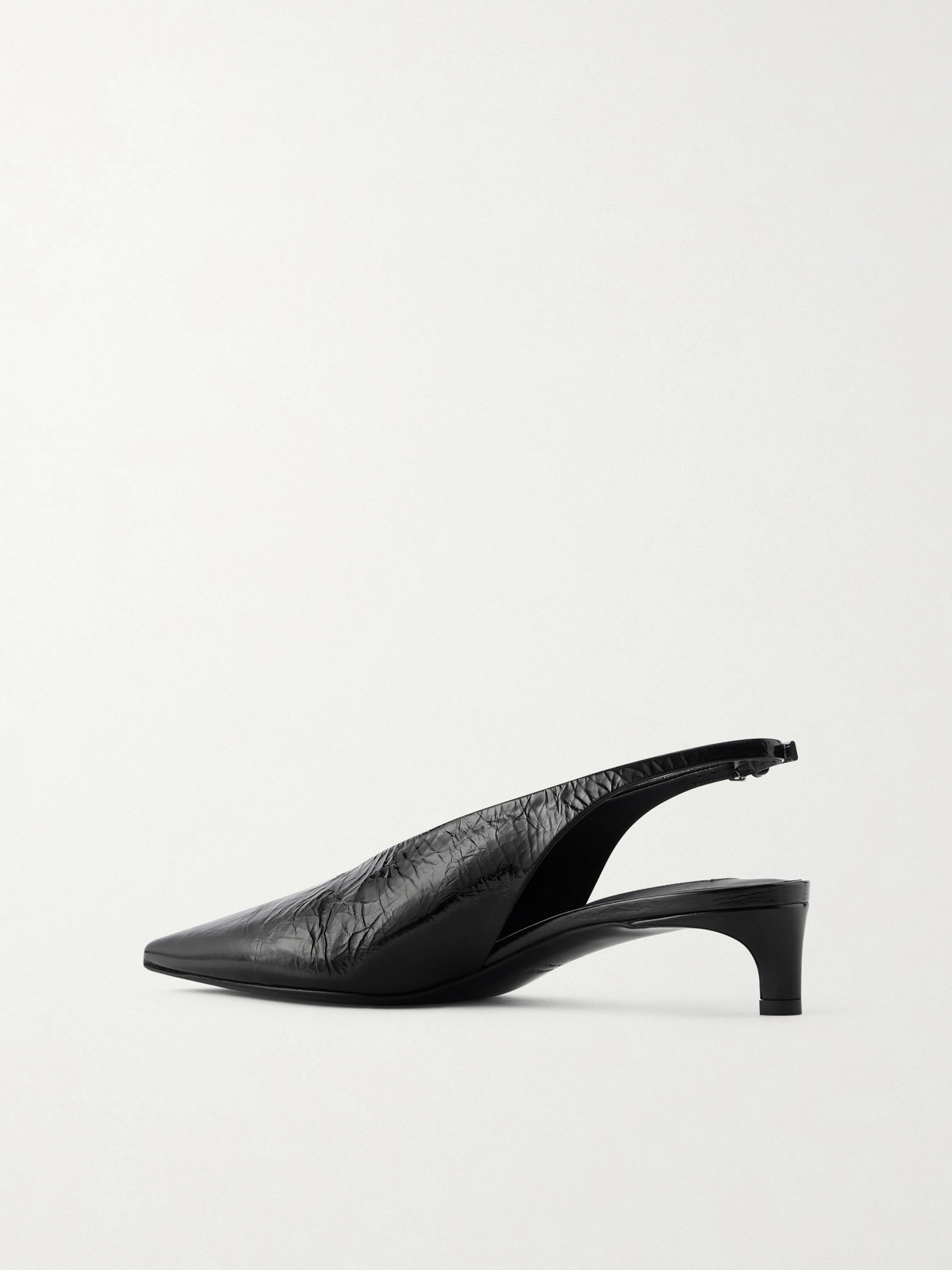 Crinkled Slingback