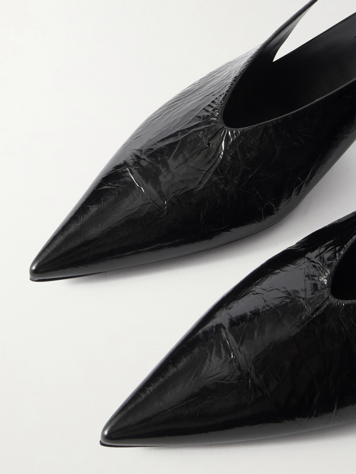 Crinkled Slingback