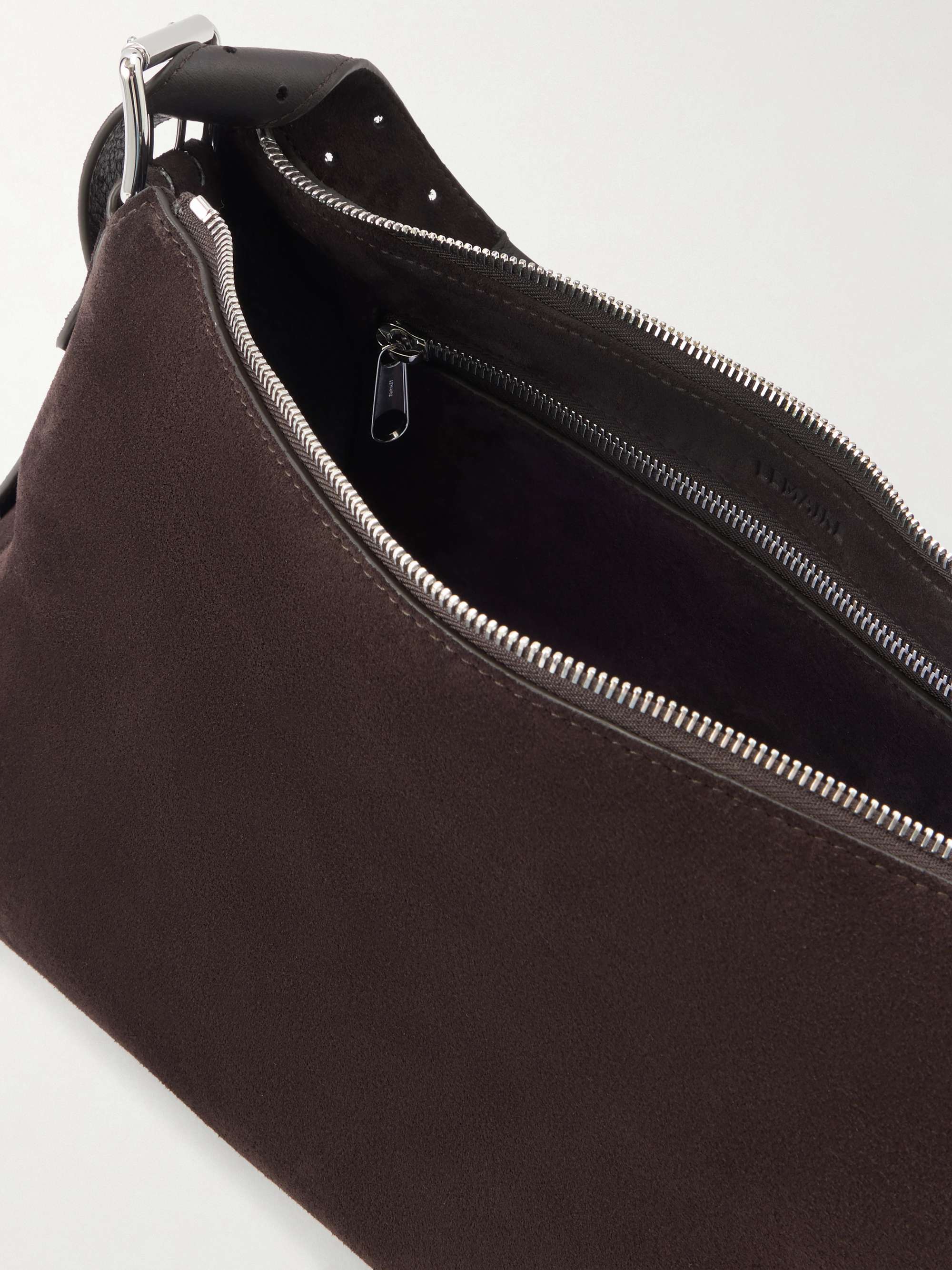 LEMAIRE Belted Baguette leather shoulder bag | NET-A-PORTER LEMAIRE Belted Baguette leather shoulder bag | NET-A-PORTER