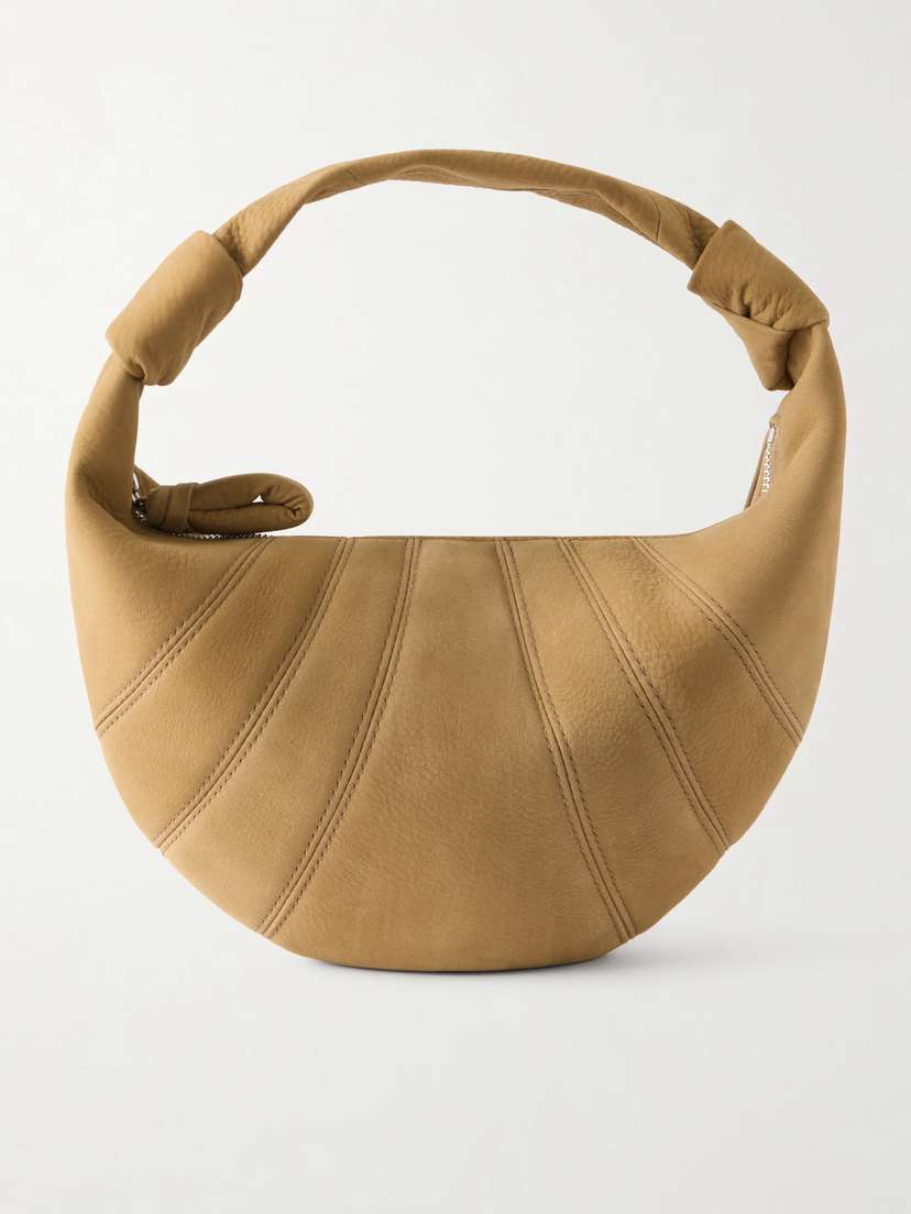 Lemaire Fortune Croissant Mini Leather Shoulder Bag