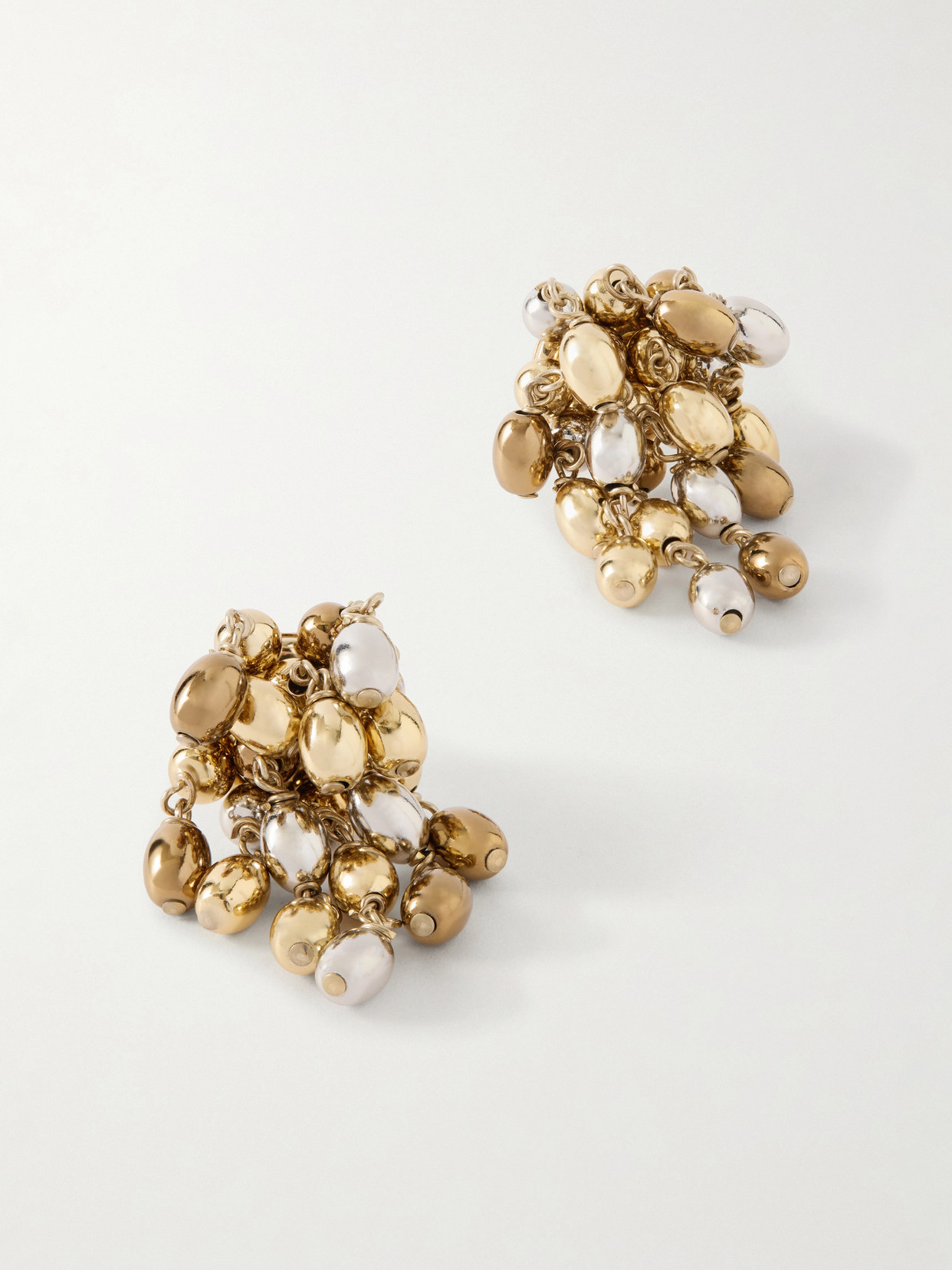 Lemaire Seeds Gold And Silver-tone Earrings