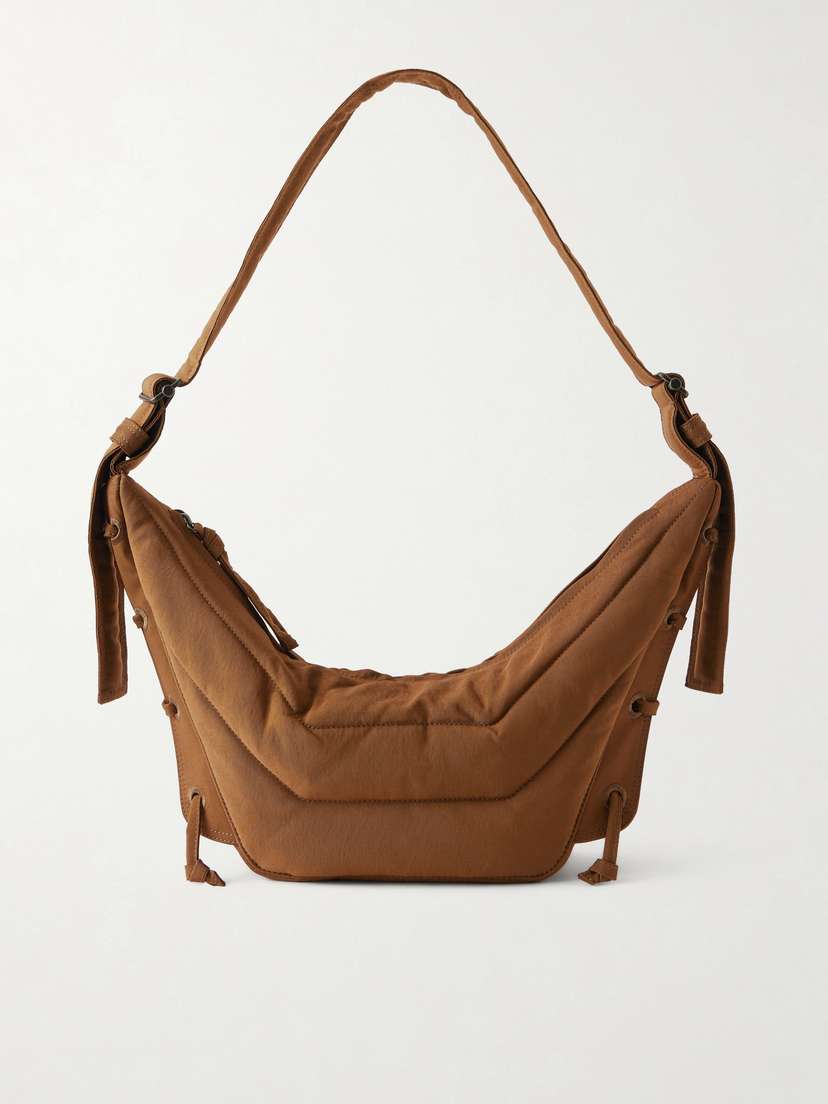 Lemaire Soft Game Small Quilted Canvas Shoulder Bag