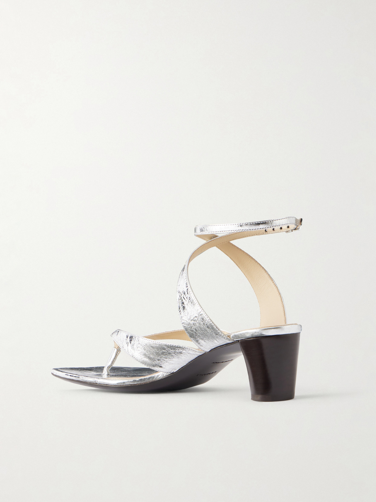 Tong 50 Metallic-Leather Sandals