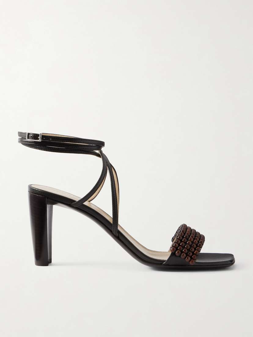 Lemaire Beaded Leather Sandals