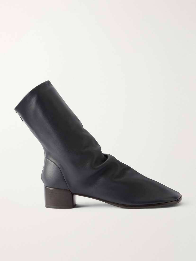 Lemaire Glove 30 Leather Ankle Boots