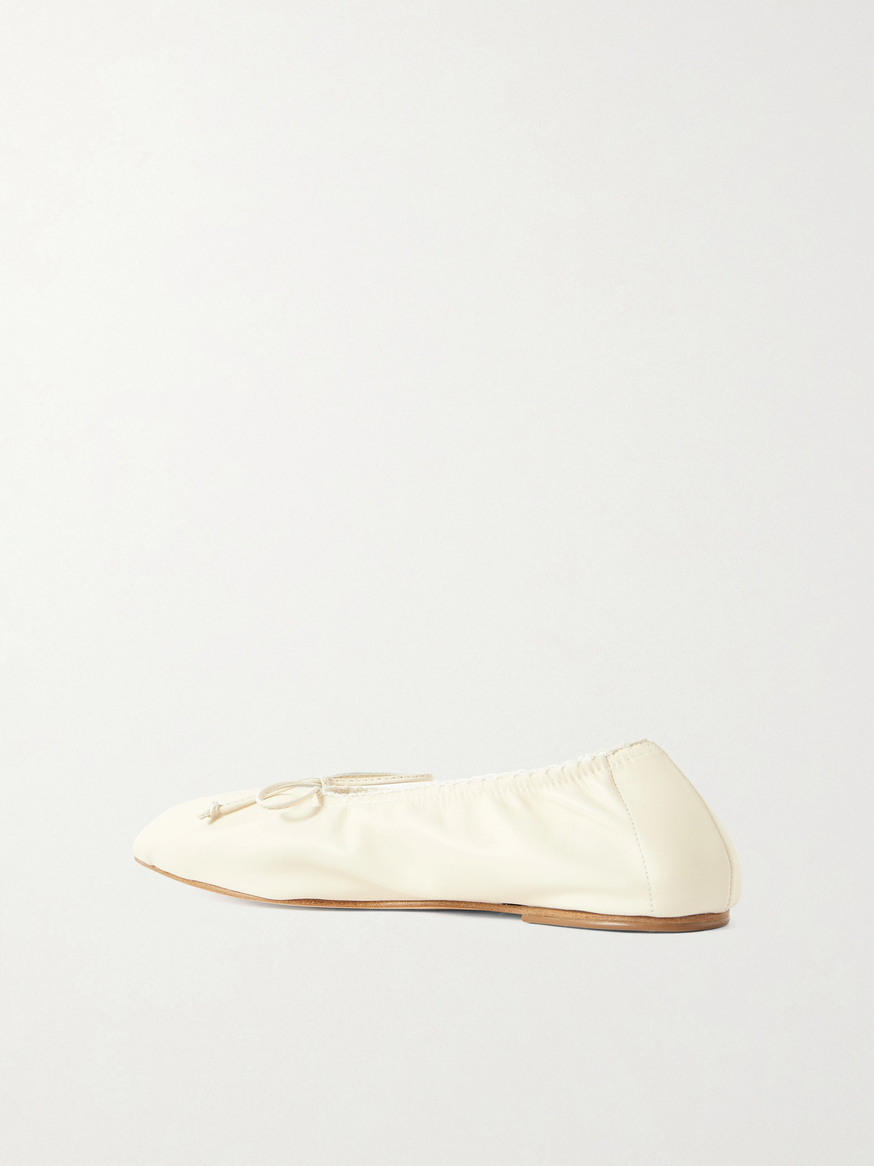 Bow-Detailed Ballet Flats