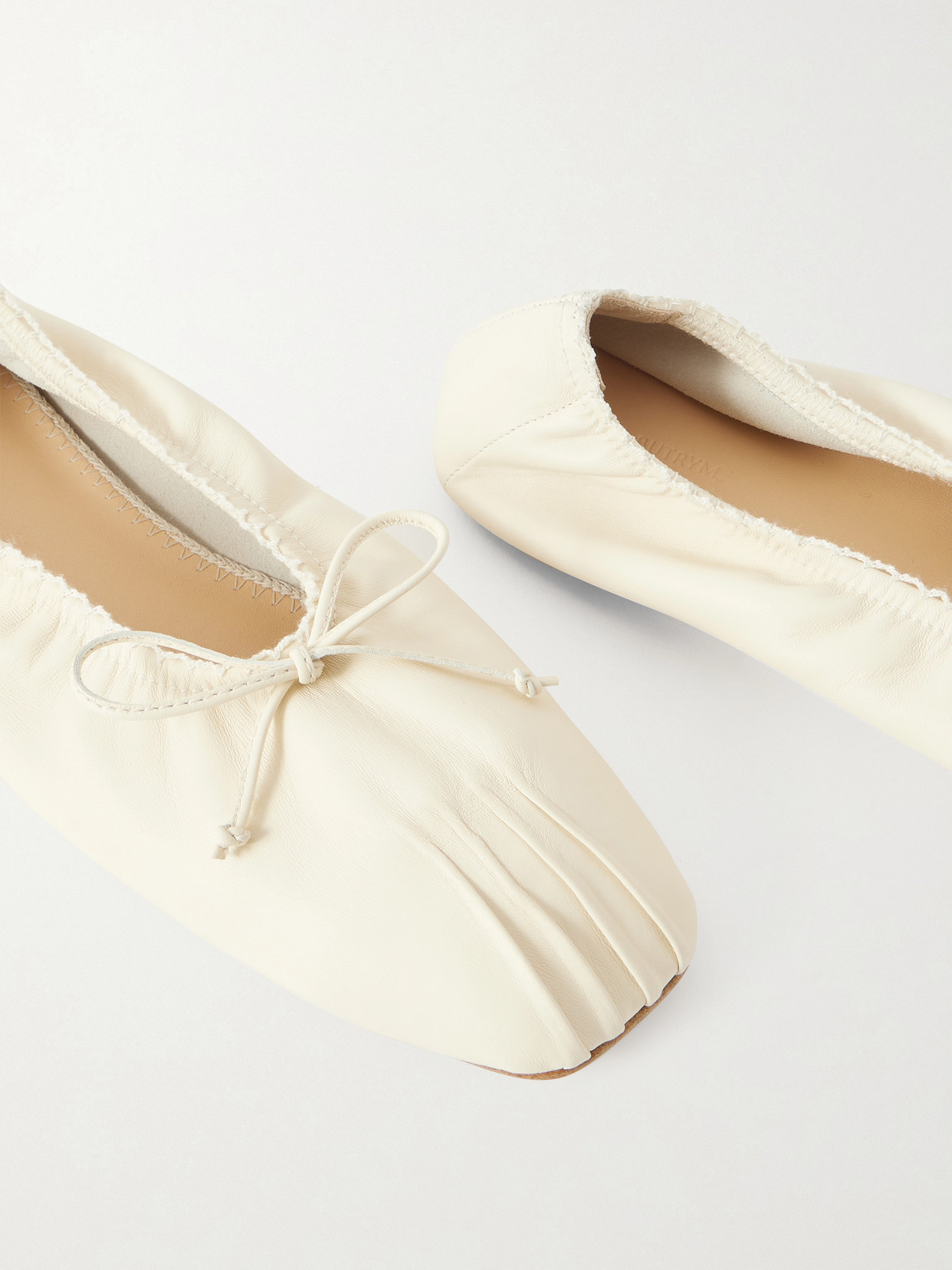 Bow-Detailed Ballet Flats