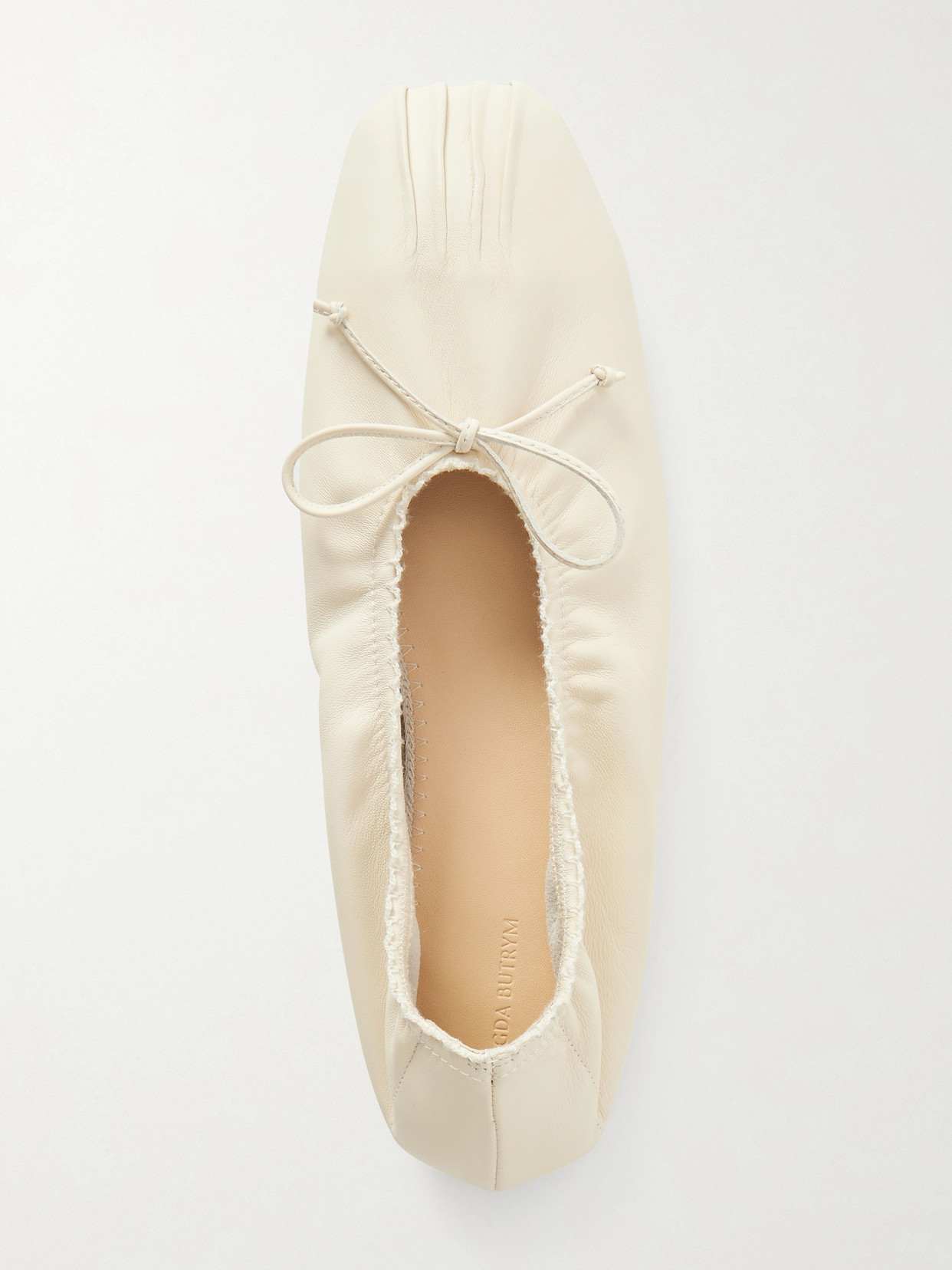 Bow-Detailed Ballet Flats