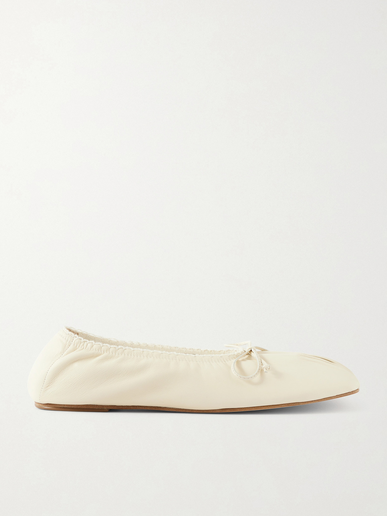 Bow-Detailed Ballet Flats