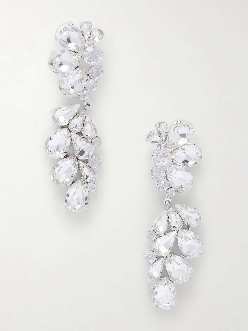 Magda Butrym tone Crystal Earrings