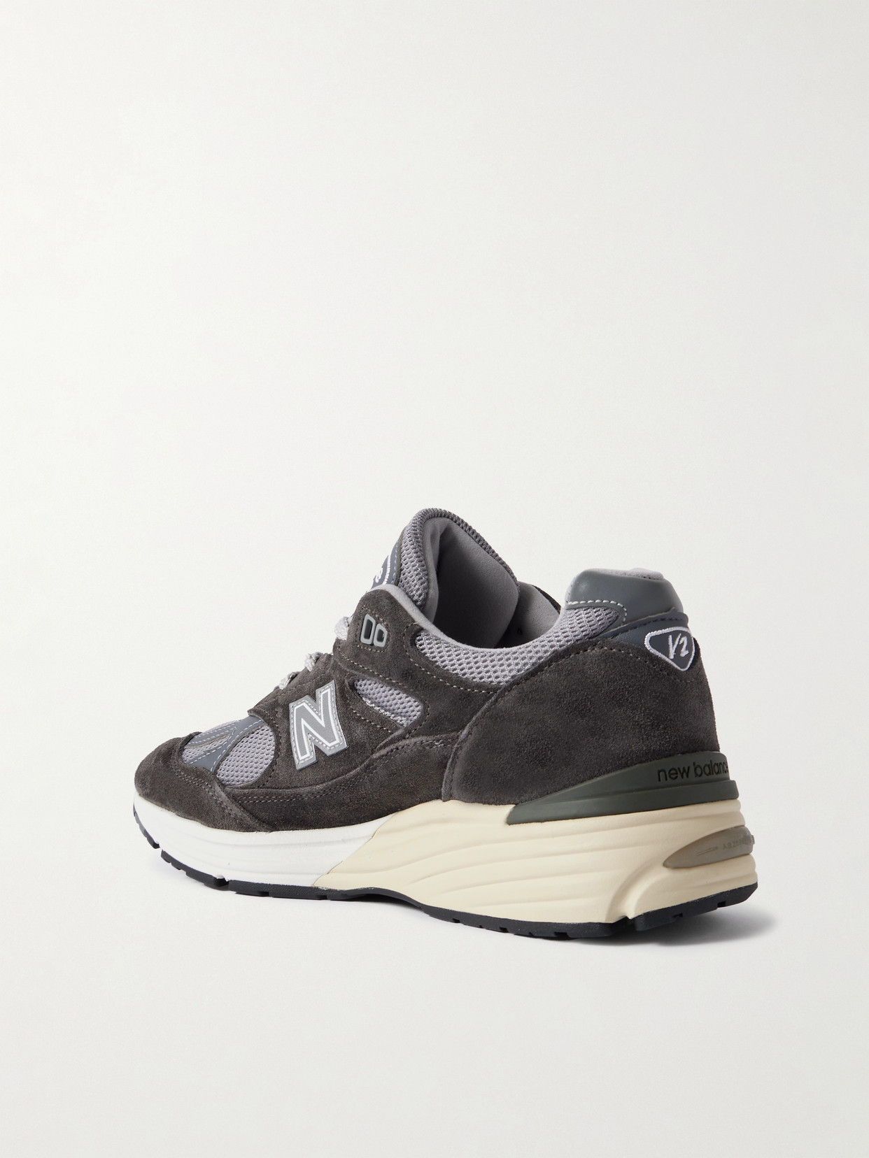991 Leather- And Suede-Trimmed And Sneakers