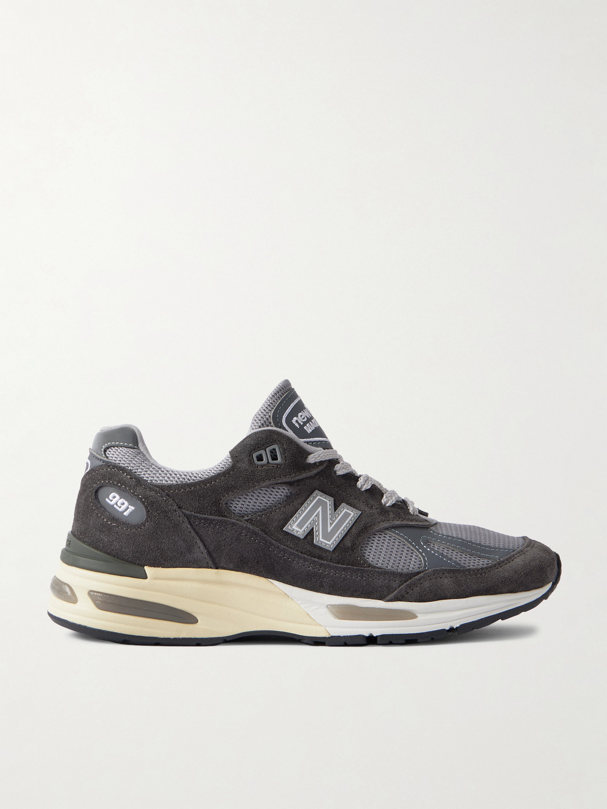 991 Leather- And Suede-Trimmed And Sneakers