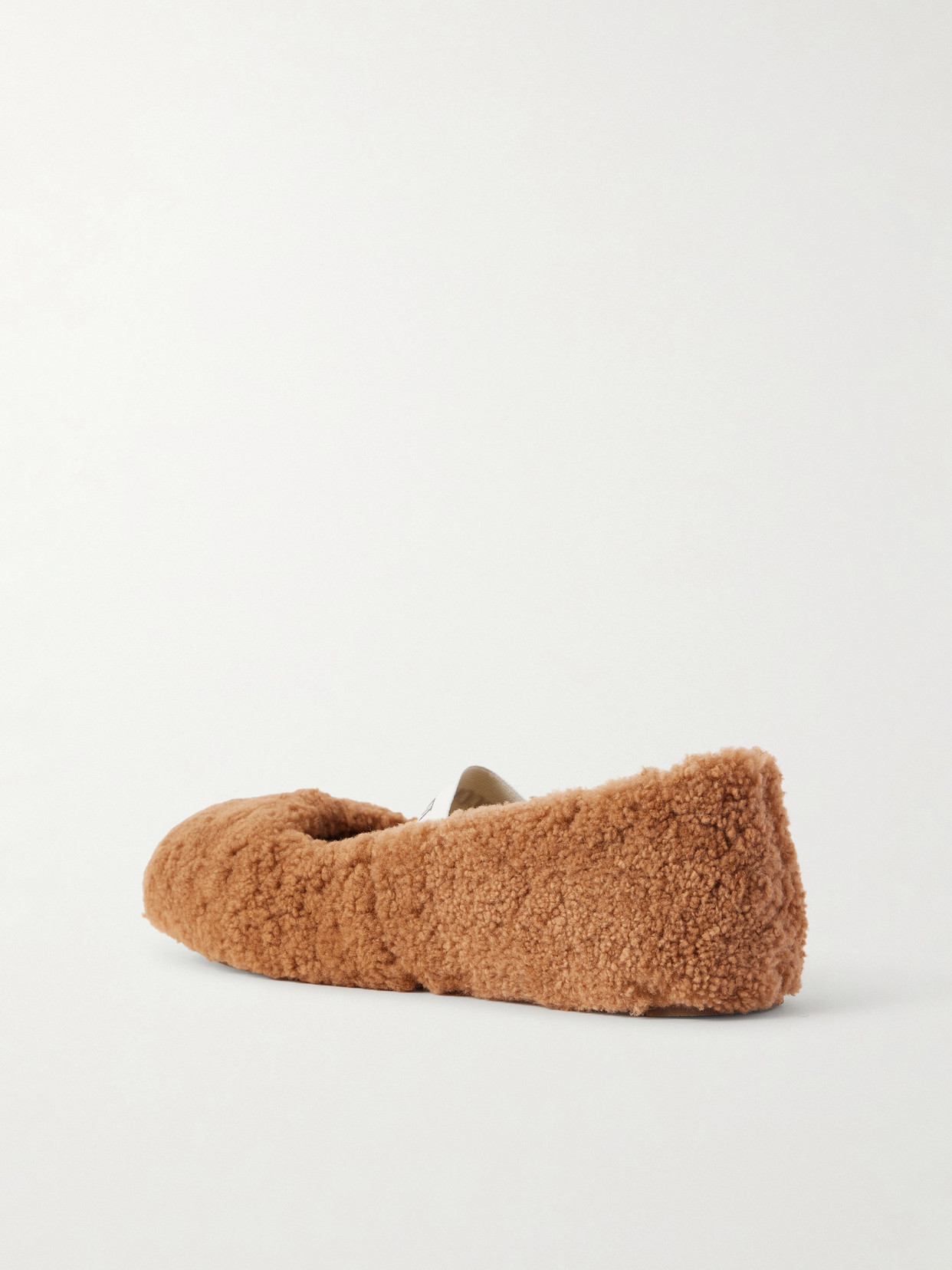 Shearling Ballet Flats