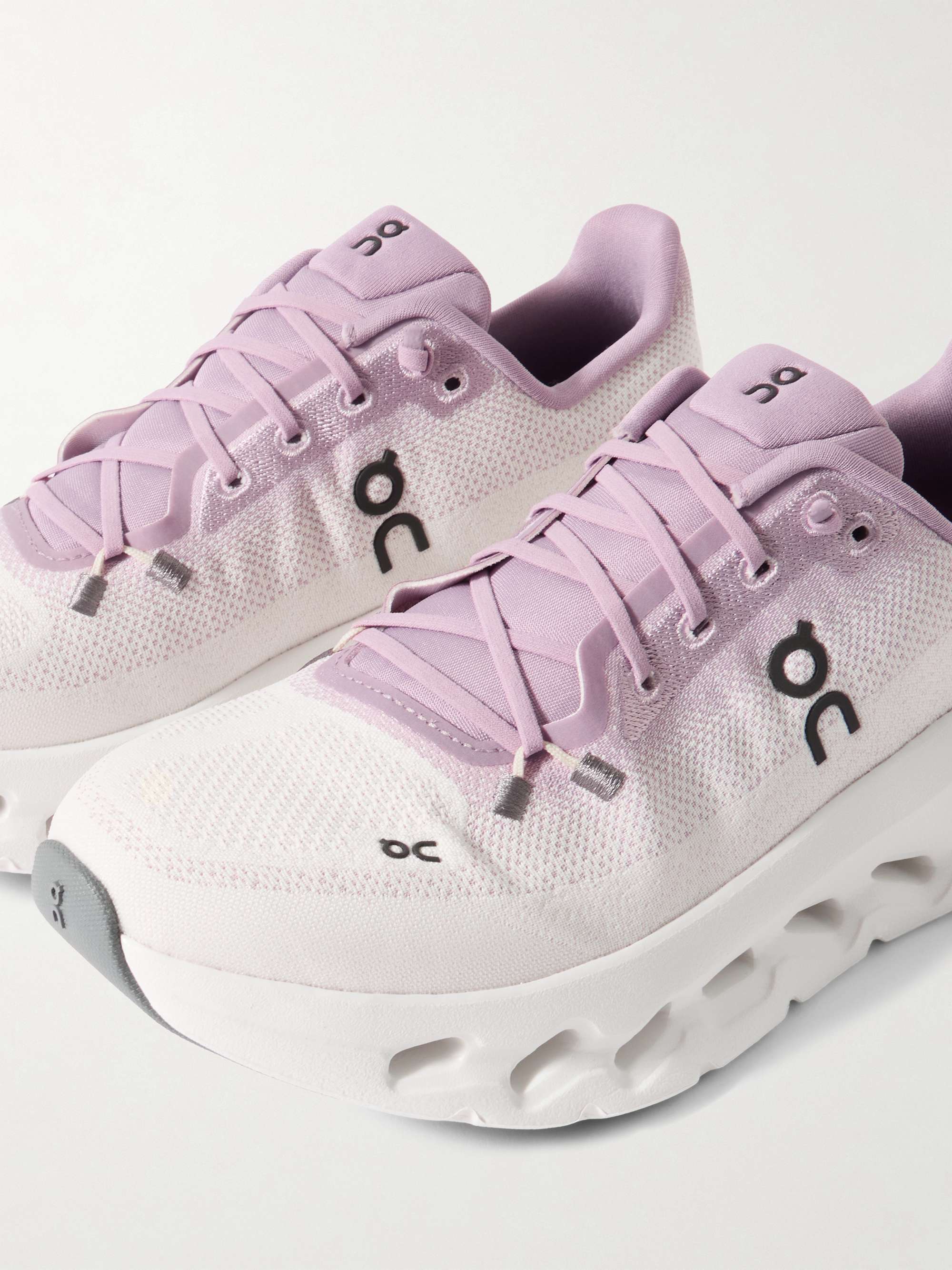 ON Cloudtilt stretch recycled-knit sneakers | NET-A-PORTER