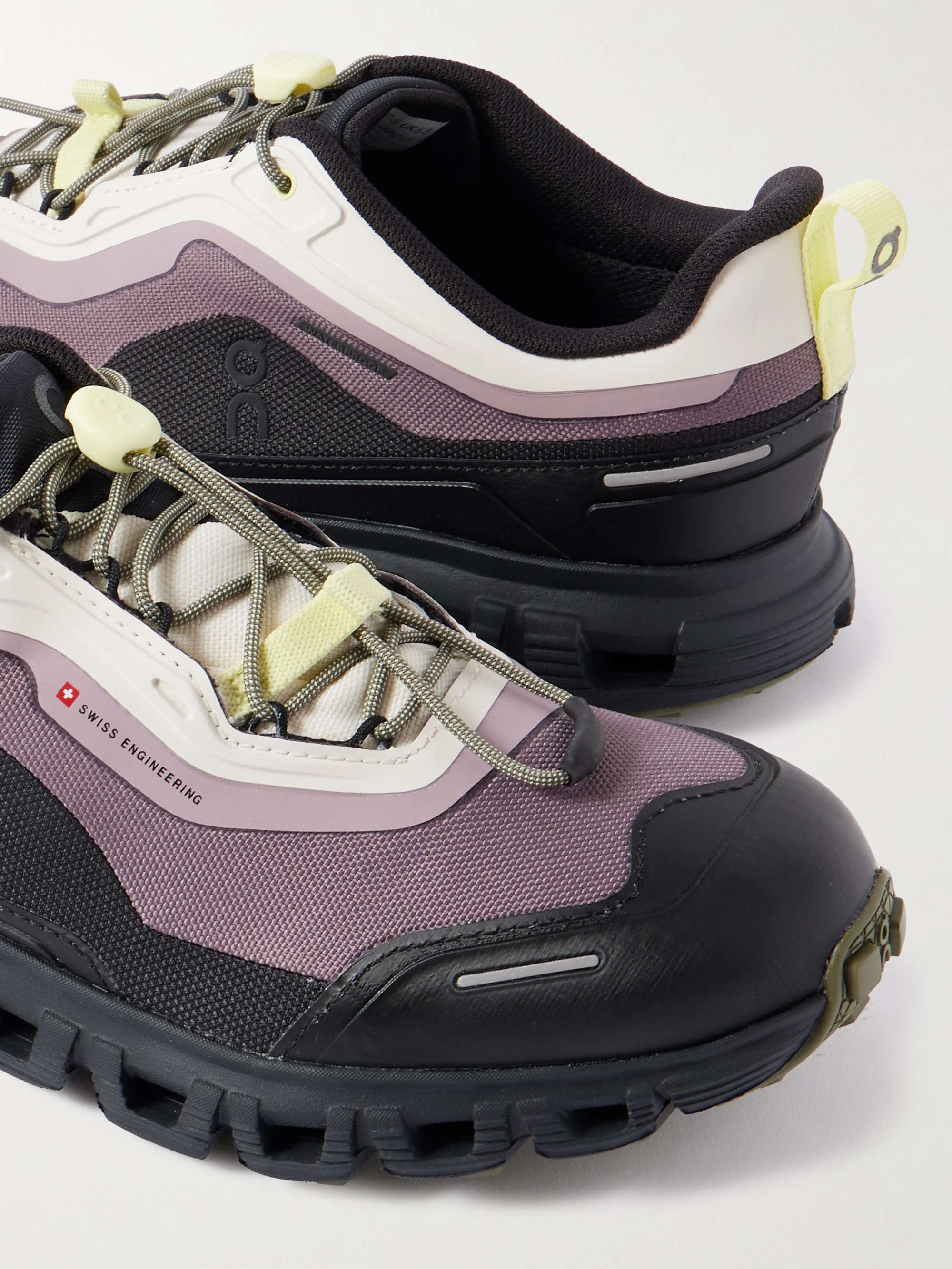 ON Cloud 6 Geo Waterproof rubber-trimmed mesh sneakers | NET-A-PORTER