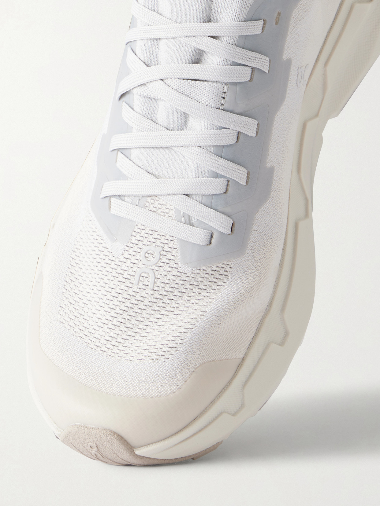 Cloudsoma Rubber-Trimmed Stretch Recycled-Knit Sneakers