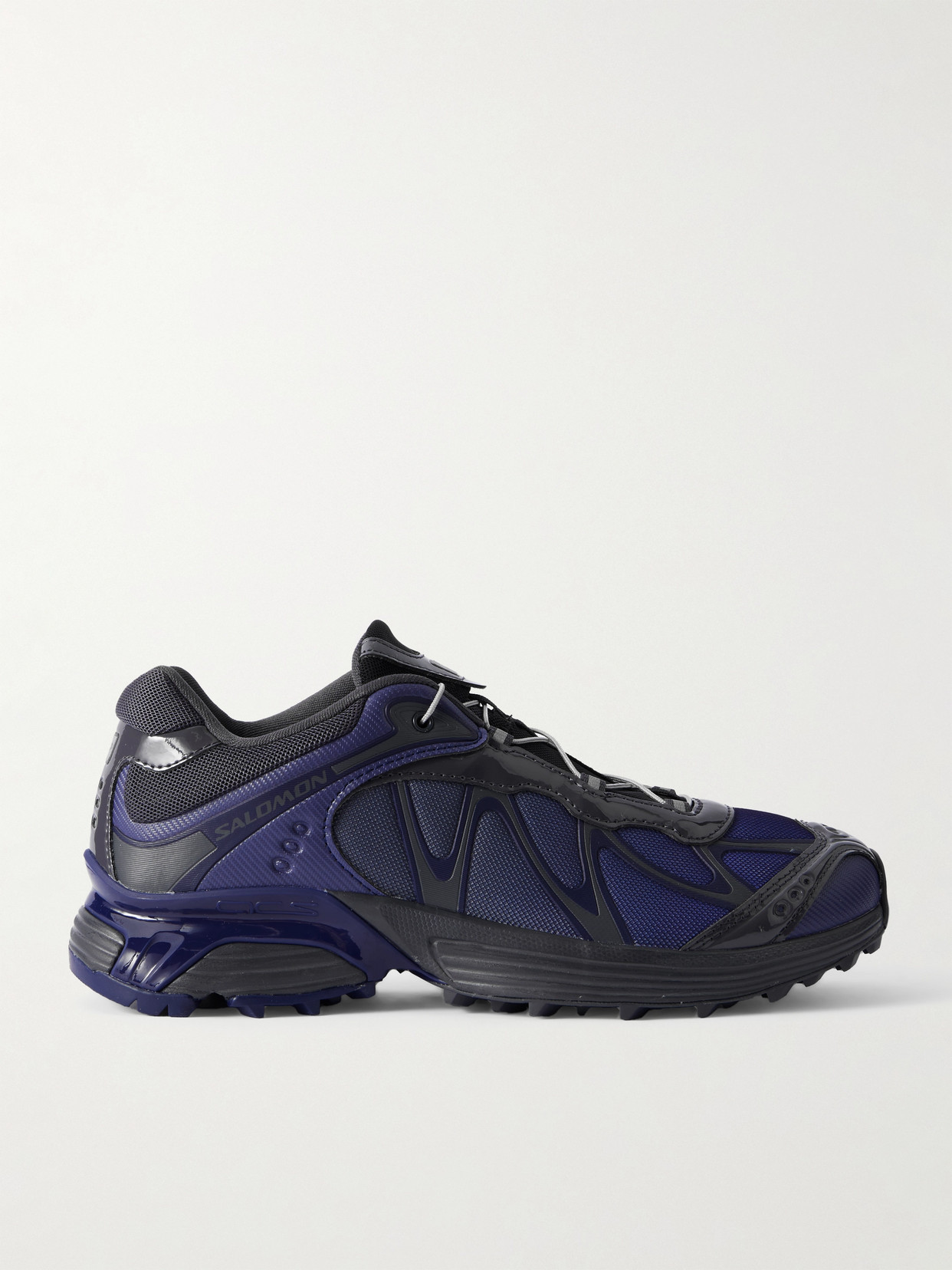Salomon + Beams Xt-whisper Rubber-trimmed Mesh Sneakers In Blue