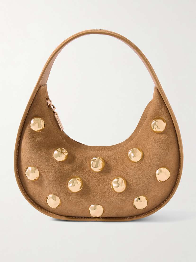 Simkhai Finn Studded Suede Tote