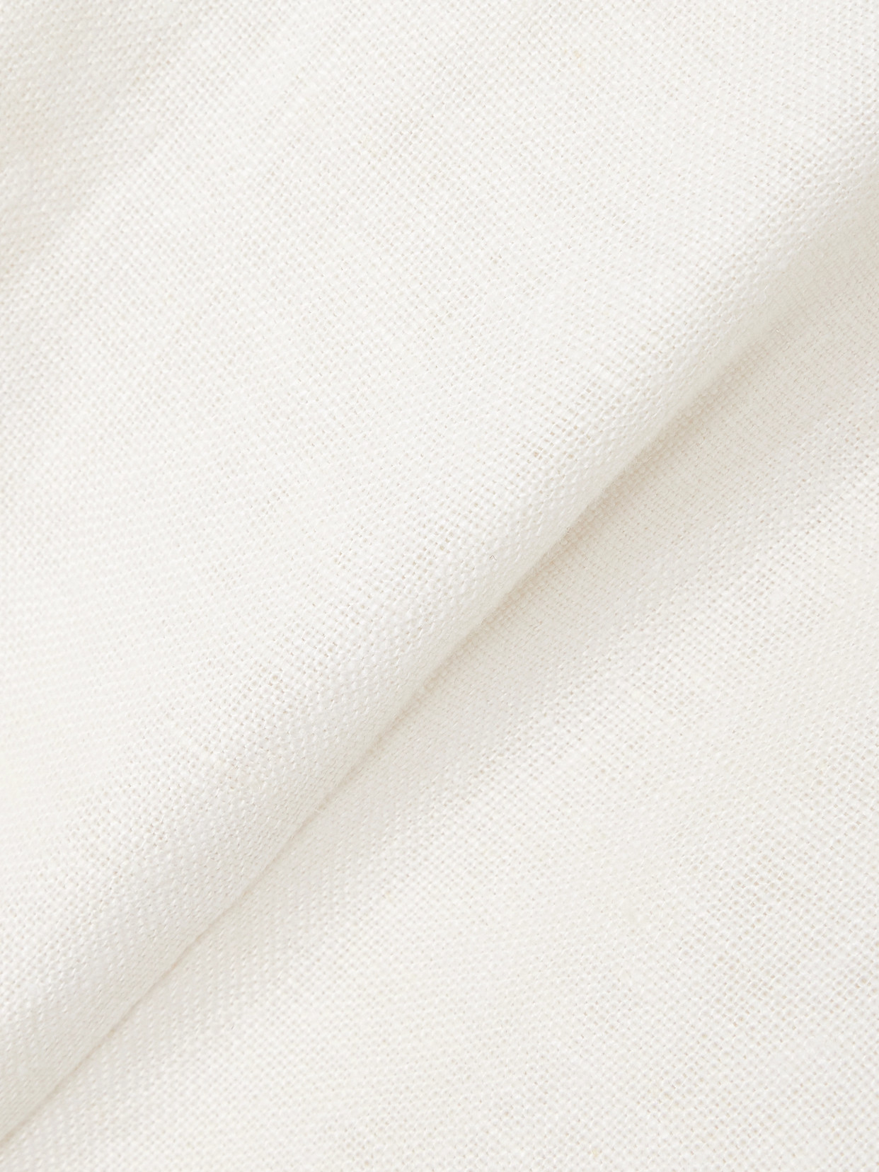 Effi Crocheted Lace-Trimmed Linen Tank