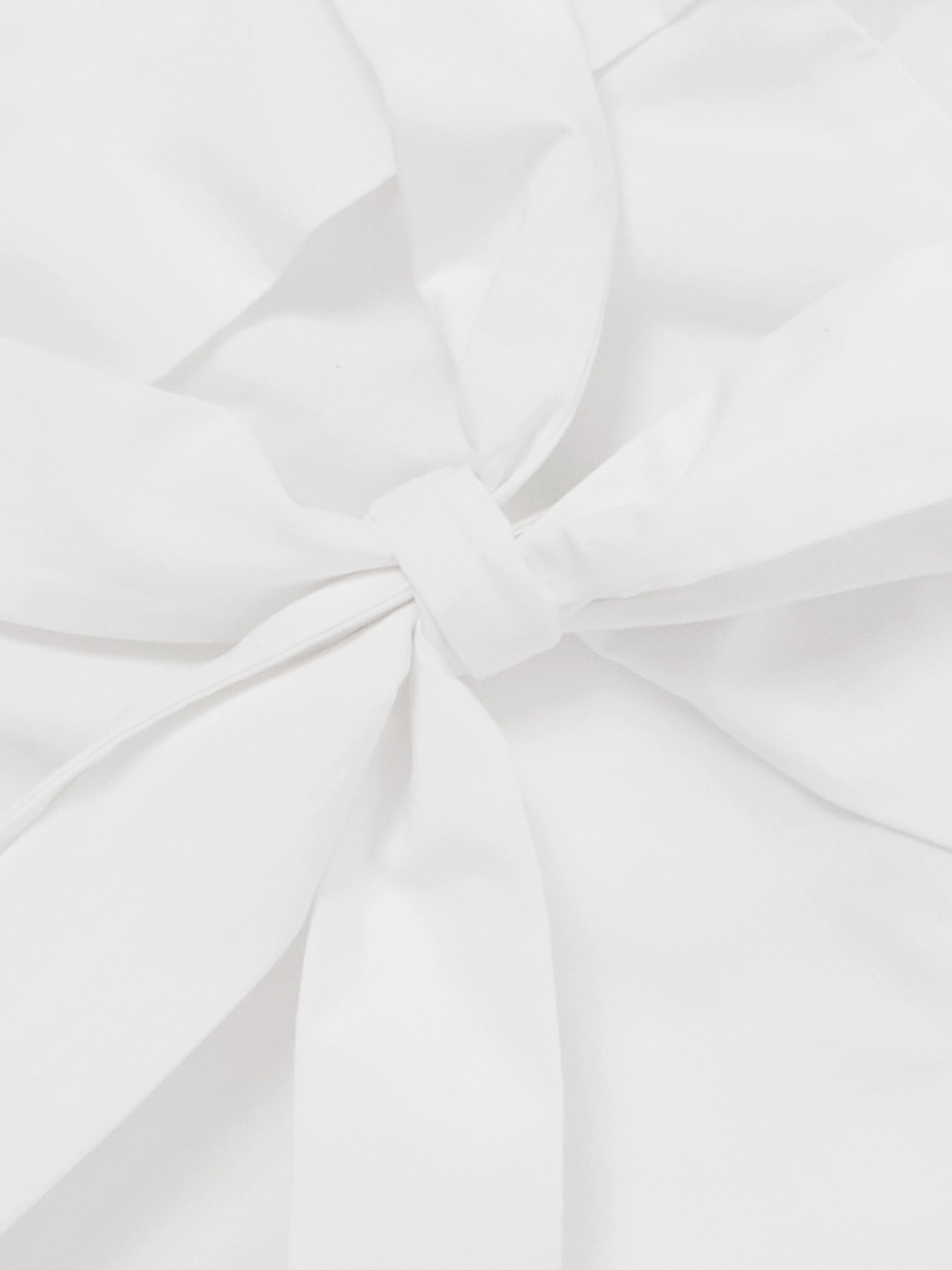 Rue Cotton-Poplin Halterneck Bustier Top