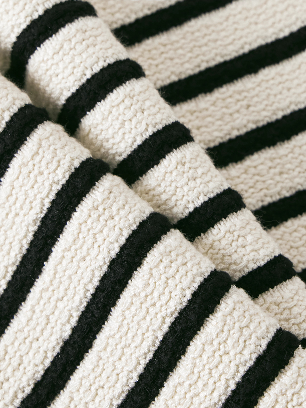 Posse Henry Strapless Striped Knitted Midi Dress In Multi