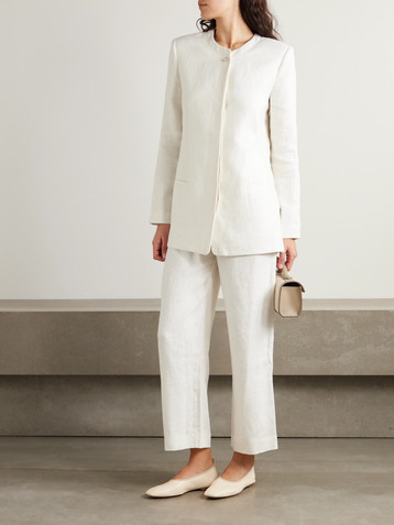 POSSE Edie linen blazer