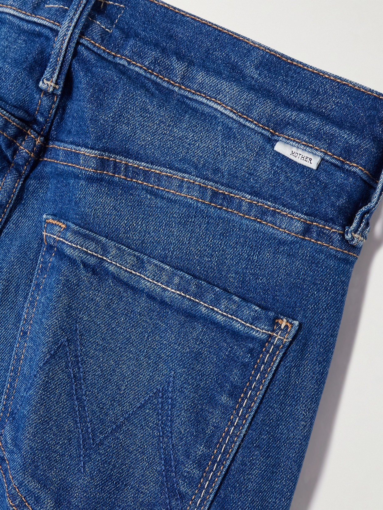The Kick It Flood Mid-Rise Straight Jeans