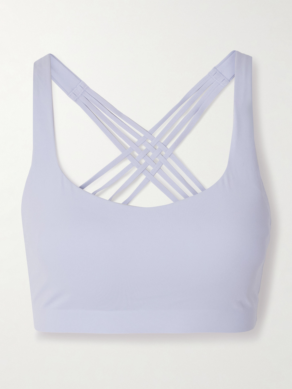 Lululemon Flexyflex Strappy Yoga Bra Light Support In Gray