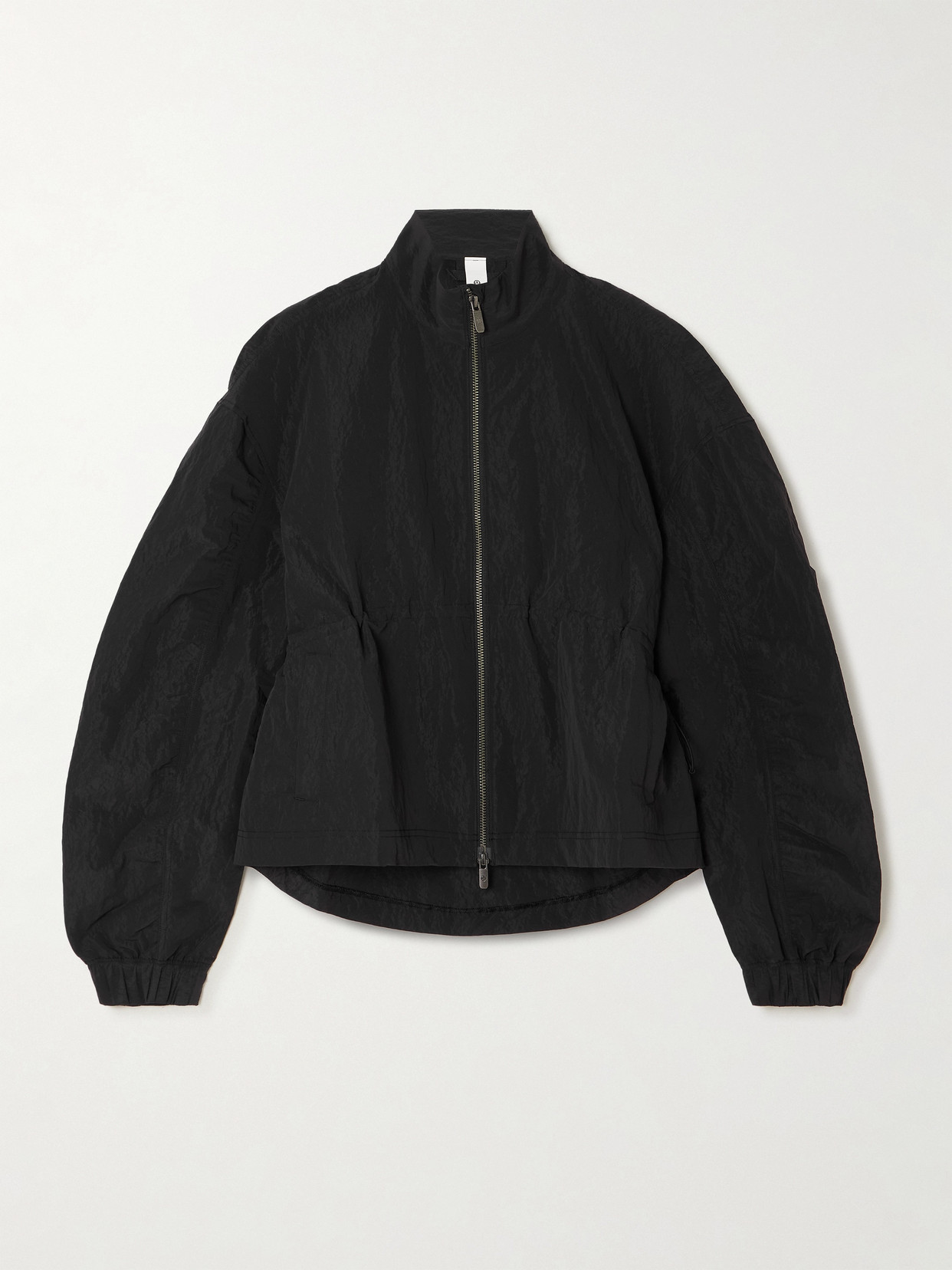 Lululemon Crinkled-shell Jacket In Black