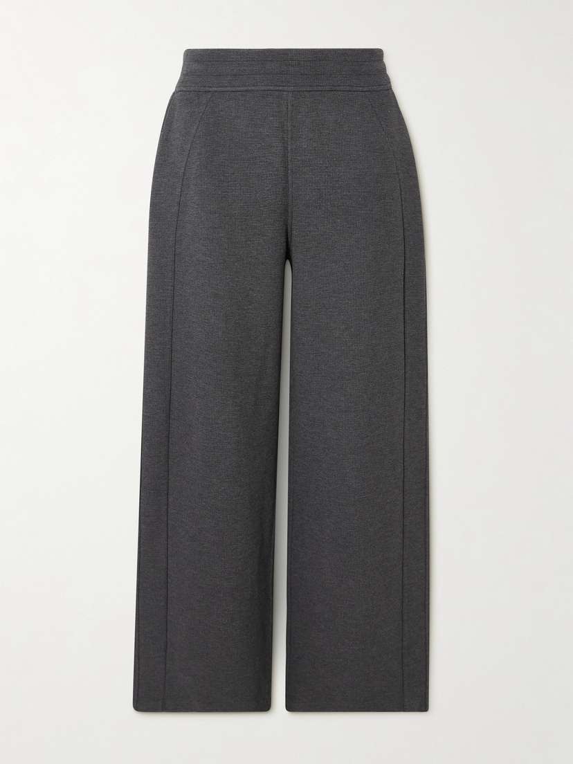 lululemon Waffle-knit Wide-leg Track Pants