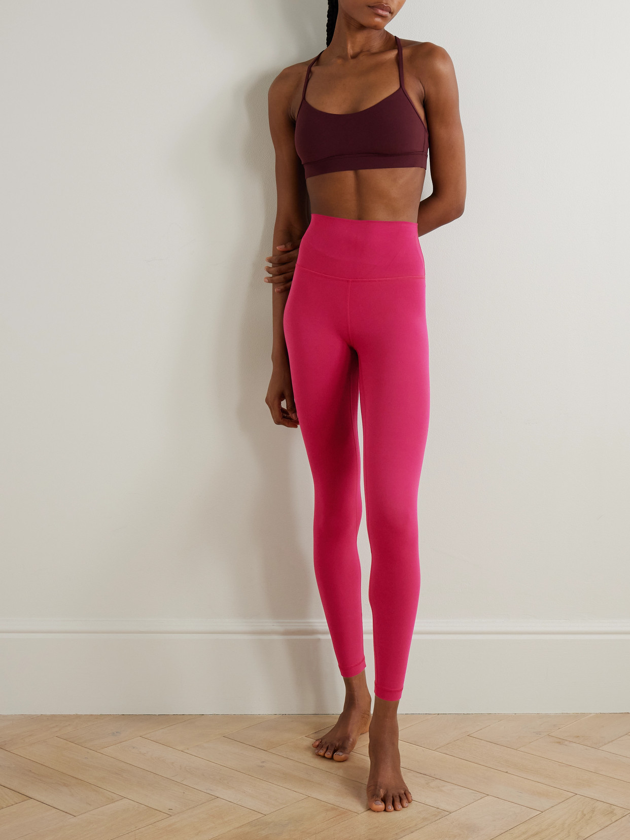 Lululemon Wunder Train High-rise Leggings 28" In Pink